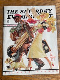 THE SATURDAY EVENING POST Cover From September 1934