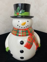 Nantucket Home For Christmas Snowman Piece