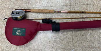 Mint Cortland Pro-Crest 8' 2pc Wt6 Fiberglass Fly Rod USA ~ Case ~ ORVIS