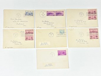 Seven 1937 First Day Issues Including West Point