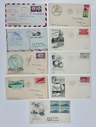 First Day Covers Including Air Mail - 1940's / 1950's