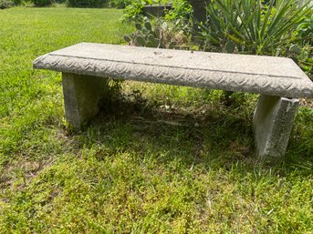 Cement Bench