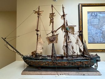 Large Scale Model Sailing Ship