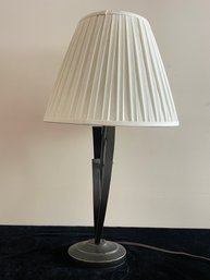 Metal Table Lamp With Shade