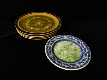 Hand Painted Dish Set