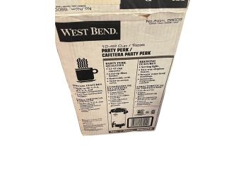 West Bend Commercial Coffee Percolator