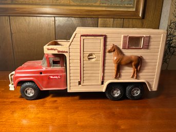 Vintage Buddy L Horse Hauler Truck