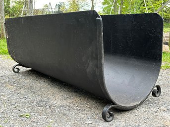 A Massive Iron Log Holder - This Is Bigger Than You Think!
