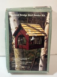 Covered Bridge Bird Feeder Kit