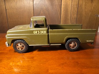 Vintage Tonka Army Pick Up Truck