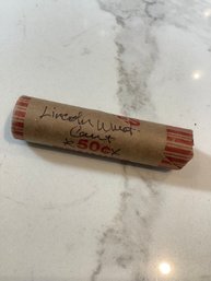 Lincoln Wheat Pennies Roll 200