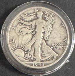 1943-S Walking Liberty Silver Half Dollar