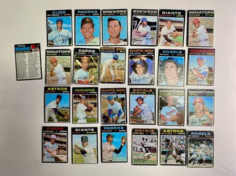 Topps Baseball Cards (1970's)