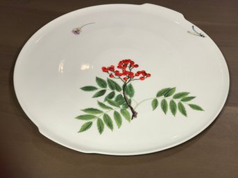 Beautiful Brand New VILLEROY & BOCH Wildberries Serving Platter - Never Used 13-1/2' - Made In Germany