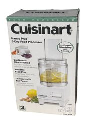 New In Box Cuisinart DFP-3 Handy Prep 3 Cup Food Processor