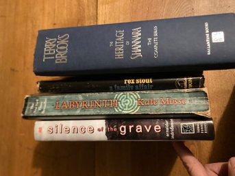4 Books Silence Of The Grave ,a Family Affair And More