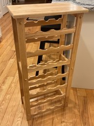 28 Bottle Standing Floor Wine Storage Rack