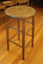 Cane Stool 14 Dia 22 Tall