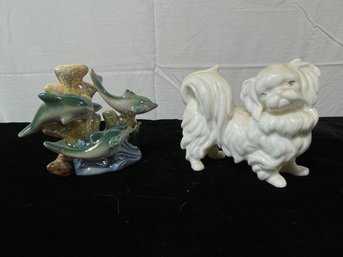Pair Of Porcelain Miniatures