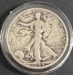 1944-D Walking Liberty Silver Half Dollar