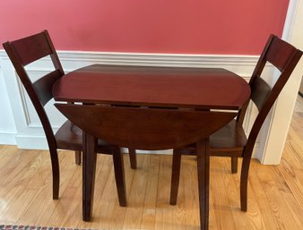 HOLLAND HOUSE Wooden Drop Leaf Table And Chairs