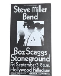 Steve Miller Band Poster - Pacific Presentations
