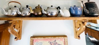 Large Collection Of Small Teapots #3