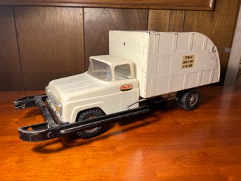 Tonka Toys Pressed Steel Sanitary Truck