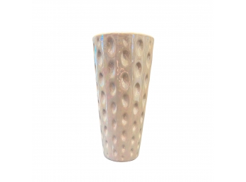 A Tall Irridescent Vase - 10 Inch