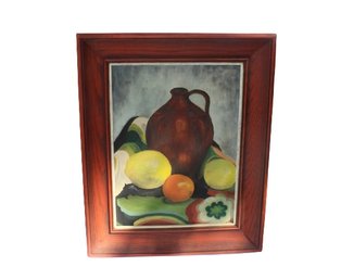 Original Oil Painting, Framed, Mid Century