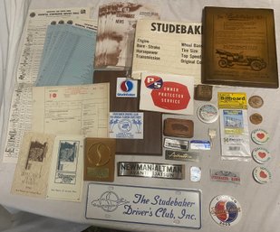 Studebaker Related Items