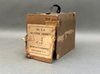Antique Ansco Buster Brown No. 2A Box Camera Made In The USA, 1902