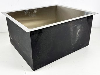 A Modern Stainless Steel Undermount Sink By Just - New