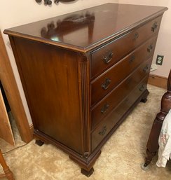 Mahogany Four Drawer Chest