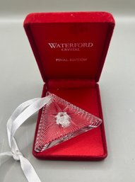 Waterford Crystal Ornament Final Edition