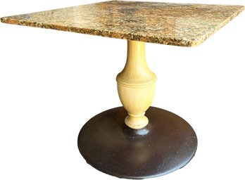 A Granite Top Bistro Table