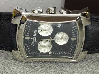 Handsome MENS Brand New $550 ROBERTO CAVALLI Tomahawk Chronograph Watch With Date - Amazing Watch - WOW !