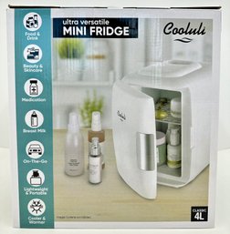 Cooluli Classic 4L Ultra Versatie Mini Fridge, New In Box