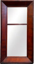 A 19th Century Mahogany Trumeau Mirror