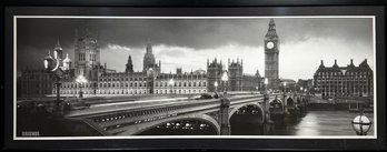 London At Night - Panoramic Photo