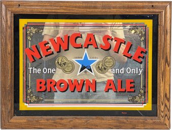 A Newcastle Beer Mirror