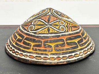 An African Decorated Tagine Lid