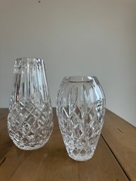 Pair Of Waterford Vases