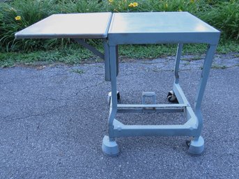 Vintage Metal Typewriter Table