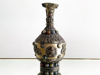 An Antique Indian Bud Vase