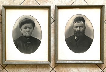 A Pair Of Antique Framed Photographs