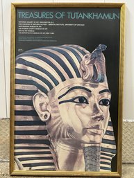 Treasures Of Tutankhamun Framed Poster, Gold Mask