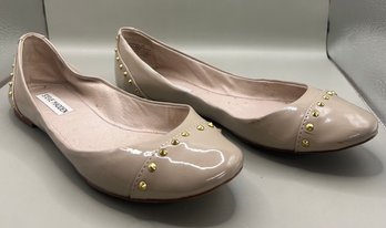 Steve Madden Blush Studded Flats - Size 10