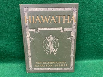 The Song Of Hiawatha. Henry Wadsworth Longfellow. 188 Page Beautifully ILL Hard Cover Book Published In 1906.