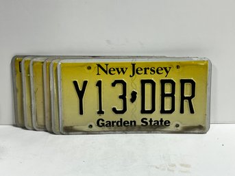 Collection Of New Jersey License Plates
